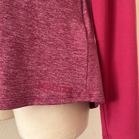 Marmot Pink Long Sleeve Top Size XL - Picture 5 of 6